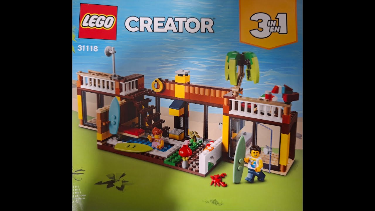 Construction d'un lego Creator 3 en 1 : Un Cottage (Partie 2)