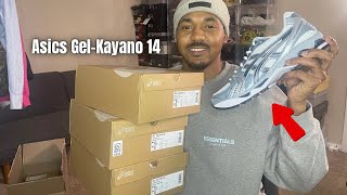 Unboxing ASICS Gel- Kayano 14 | Try On With FOG Essential Outfits