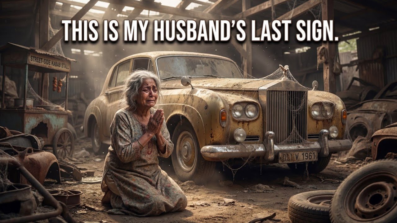 An Old Woman’s Last Wish… Restoring Her Husband’s Rolls-Royce in Pure ASMR
