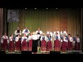 Нар.ам.хорова капела Звенигородського РБК. Укр.нар. пісня в обр. О.Кошиця "А вже третій вечір".