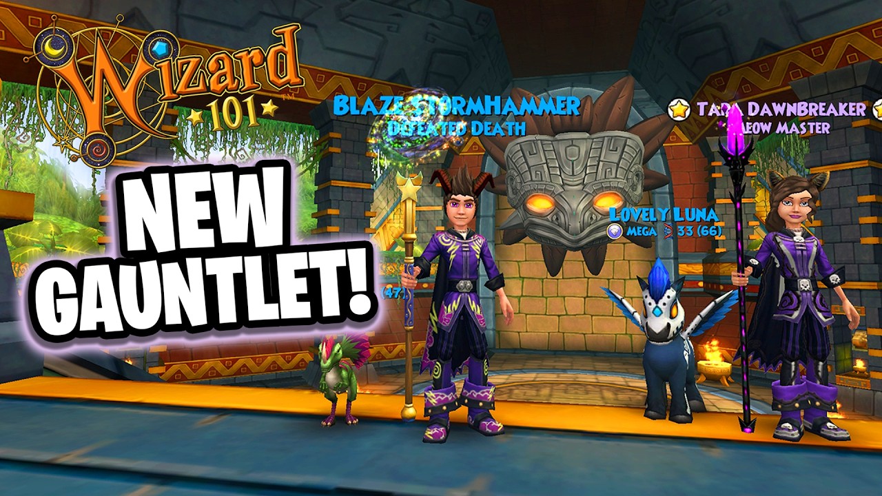 Wizard101: NEW Hidden Temple Gauntlet!