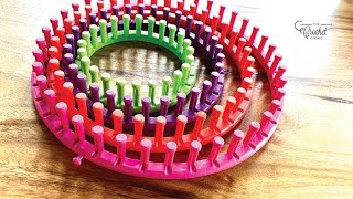 What are the Loom Knitting Ring Sizes | BEGINNER | The Crochet Crowd