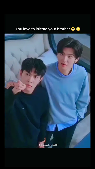 you love to irritate your brother.🤣🤣... #shorts #kdrama #hidden love