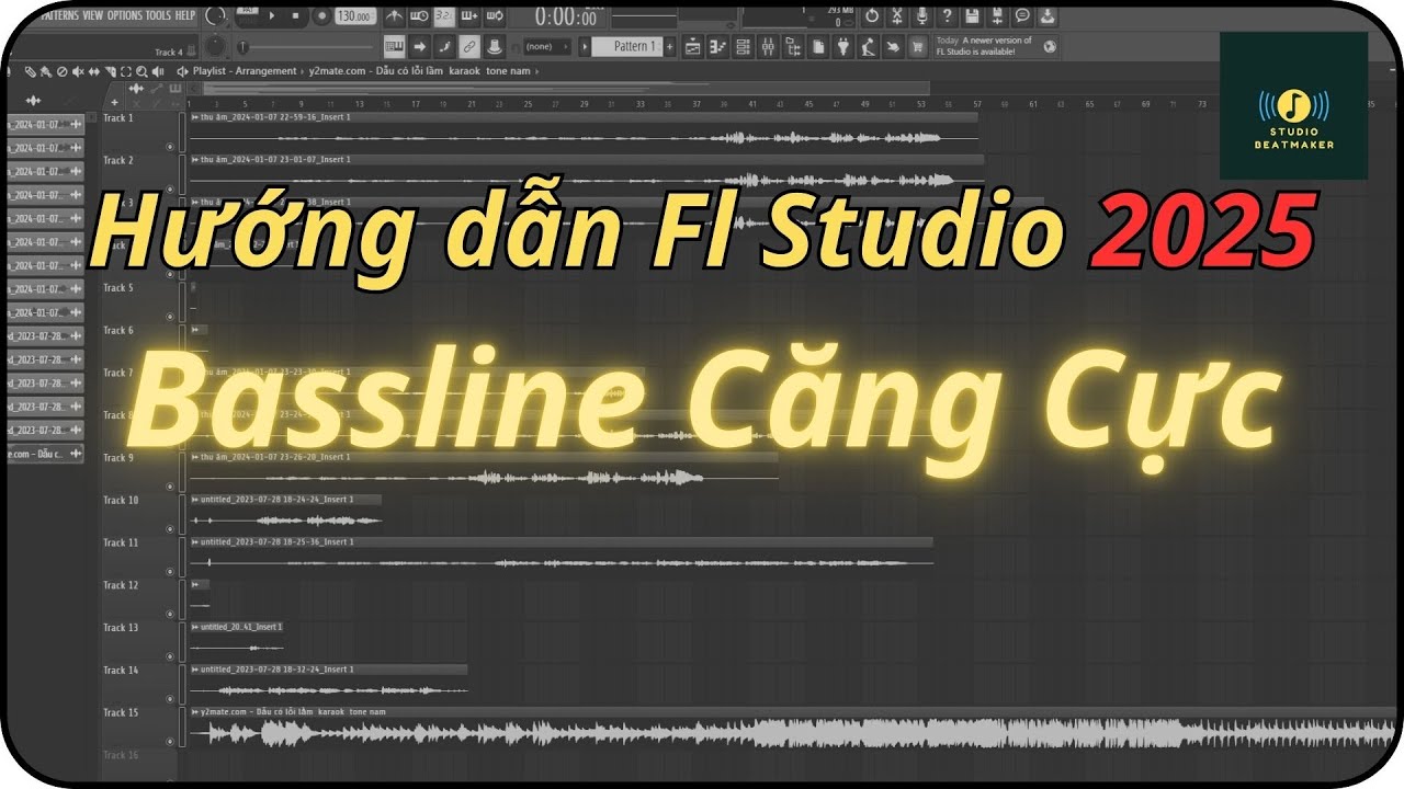 Viết Bassline Vinahouse dựa trên Bassline căng cực | Fl Studio