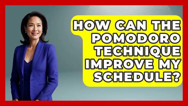 How Can The Pomodoro Technique Improve My Schedule? - Ultimate Study Hacks