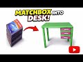 Amazing Matchbox Craft | Make a Cute Mini Table !