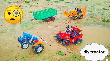 Diy tractor stuck in the mud || part - 2 || diytractor || diytractorvideo || @shubbucreator