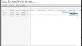 Using the Gantt tools in CreataCRM