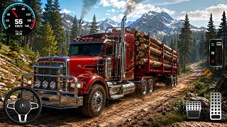 US Heavy Truck Driving Simulator - Cargo Trailer Delivery 3D - Android Gameplay screenshot 4