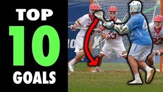 The Top 10 Best Lacrosse Goals Ever  College Lacrosse