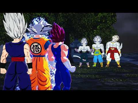 Dragon Ball Super New Forms Team VS Dragon Ball AF Forbidden Power Team - Dragon Ball Sparking Zero