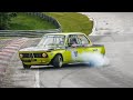 Nürburgring 24h Classic Qualifying Highlights, Spins & Slides in Heavy Rain! #24hNBR