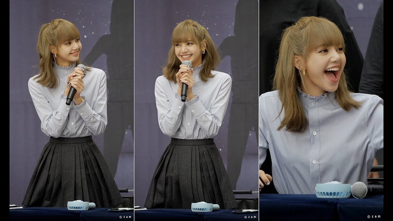 190630 블랙핑크 리사 - 팬사인회 입장 & 첫인사 & 팬사인 대기 (블랙핑크팬사인회 영등포타임스퀘어) 직캠 fancam by zam