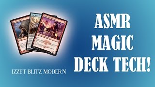 Asmr Mtg Modern Izzet Blitz Deck Tech Whispering, Card Sounds