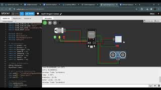 esp32 dengan 3 sensor   Wokwi ESP32, STM32, Arduino Simulator