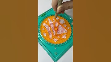 Satisfying ASMR Spiral Audio | Relaxing Spirograph Art for Calm! #art #shorts #spirograph #asmr