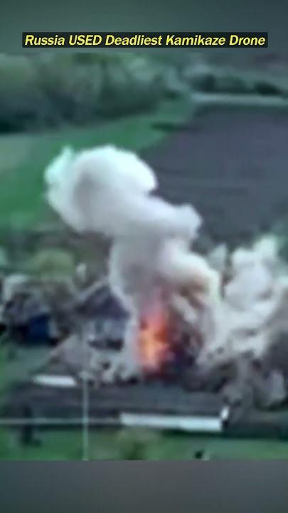 Russia’s Deadliest Kamikaze Drone Strikes with Thermobaric Warhead!