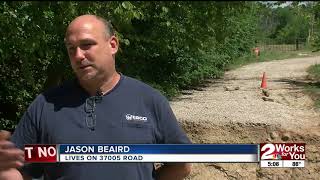 Homeowners at risk of being stranded after storm