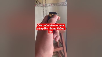 Cửa cuốn bấm remote không lên, Sửa motor cửa cuốn, hộp điều khiển cửa cuốn YH, CH Đài Loan