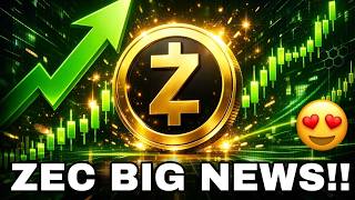 Zec Coin Pumping Today 😍  | Zcash Coin New Latest Update  | Zec coin  New Big Update 2026 🎯