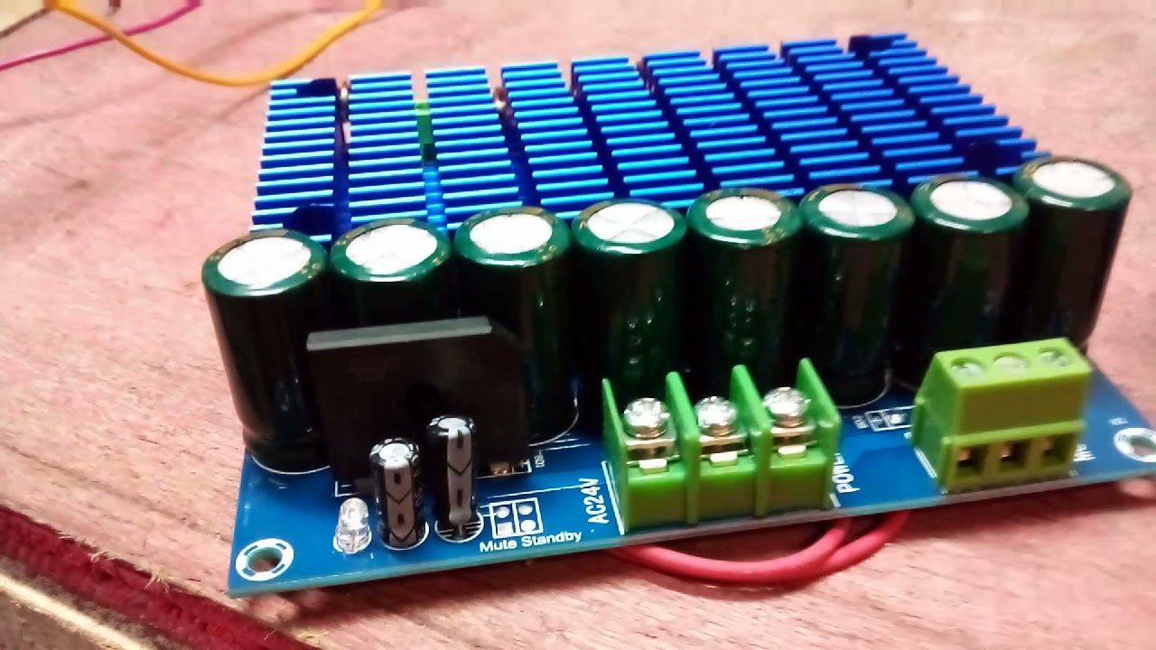 Amplificador TDA8954TH 420W é bom?