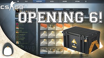 CS:GO - The Weapon Case 2 Unboxing 6!
