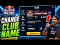 How to Change Your Club Name in Red Bull Padel (Tutorial Guide)