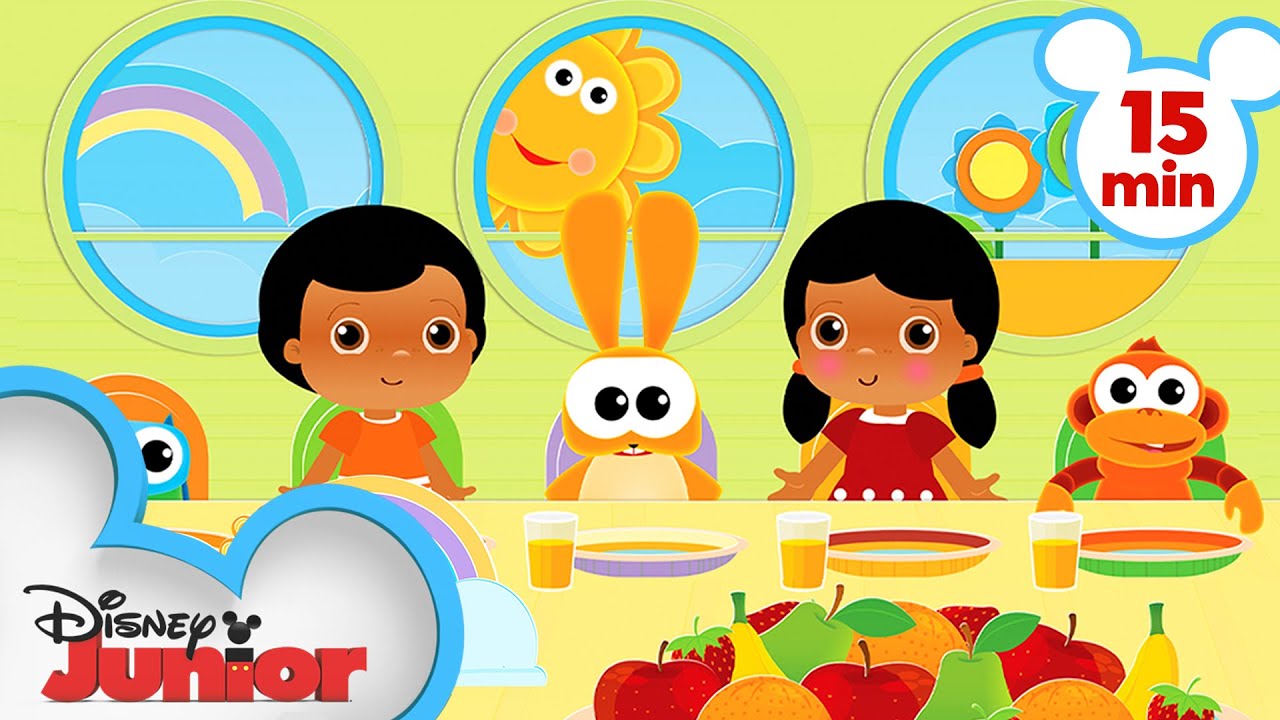 Good Morning ☀️ | What a Wonderful Day Music | Kids Songs and Nursery Rhymes | @disneyjr​