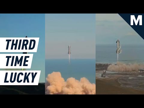 SpaceX's Starship Finally Landed For The First Time... And Then Exploded | Mashable