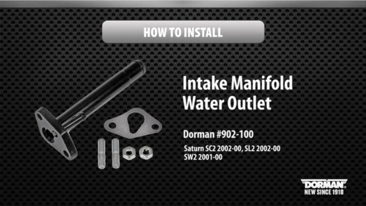 1.9L Fits Saturn SL2 SW2 SC2 Intake Manifold Engine Coolant Water Outlet New