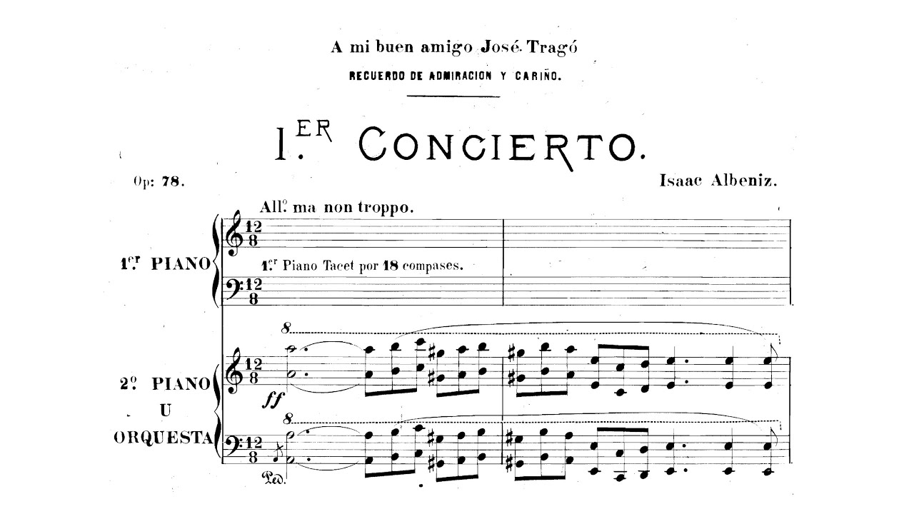 Isaac Albéniz – Concierto fantástico