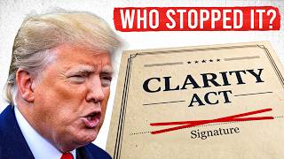 Why Washington Wont Sign the Clarity Act
π₯ Join CBC Lite π https://go.coinbureau.com/CBC-Lite-CB-Des
π Get The Hottest Crypto Deals π https://www.coinbureau.com/deals/
πBitget up to 50K USDT Deposit Bonus get VIP 3 Trial (Enjoy fee discount up to 38% off + free token airdrop) π https://go.coinbureau.com/bitget-getagent
πGrab Total 90,020 Prize on Toobit and Receive Lifetime VIP1 upgradeπ https://go.coinbureau.com/toobit-cbp
β£οΈ Join The Coin Bureau Club π https://hub.coinbureau.com/
π± Coin Bureau Telegram π https://go.coinbureau.com/yt-telegram
π₯ Coin Bureau Discord π https://go.coinbureau.com/cb-discord
π² Insider Info in our Socials π https://www.coinbureau.com/socials/
π₯ TOP Crypto TIPS In our Newsletter π https://www.coinbureau.com/newsletters/
π Finance Bureau Channel π https://www.youtube.com/@FinanceBureauOfficial
πΈ Money Bureau Channel π https://www.youtube.com/@Money.Bureau
π€ AI Bureau Channel π https://www.youtube.com/@AIBureauOfficial
β Coin Bureau Podcast Channel π https://www.youtube.com/@bureaupodcast
π Coin Bureau Trading Channel π https://www.youtube.com/@CoinBureauTrading
~~~~~
The Clarity Act was set to define cryptoβs legal status in the US, but a single unsigned document is blocking progress. We look at the ethics language stuck on the Presidentβs desk and why it matters for your crypto portfolio.
See whoβs really holding up the bill, how Wall Street and political action committees are betting on the outcome, and what could happen to your crypto if clarity is delayed again.
~~~~~
~ TIMESTAMPS ~
0:00 β Introduction: The real document holding up the Clarity Act.
2:12 β The Senate window shuts and prediction market odds drop.
4:11 β Senator Warrens requested SEC probe into the Trump token.
6:11 β Senate vote breakdown, Democrat objections, and Treasury pressure.
8:12 β Community bank negotiations and the developer shield debate.
10:11 β The evolving political landscape for crypto and future outlook.
~~~~~
π Disclaimer π
The information contained herein is for informational purposes only. Nothing herein shall be construed to be financial, legal or tax advice. The content of this video is solely the opinions of the speaker who is not a licensed financial advisor or registered investment advisor. Trading cryptocurrencies poses considerable risk of loss. The speaker does not guarantee any particular outcome.
#crypto #clarityact #donaldtrump Why Washington Wont Sign the Clarity Act
