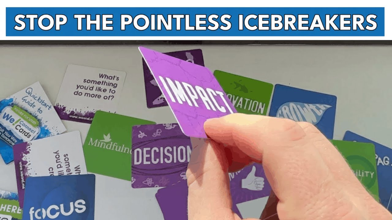 No-cringe Icebreaker for Adults