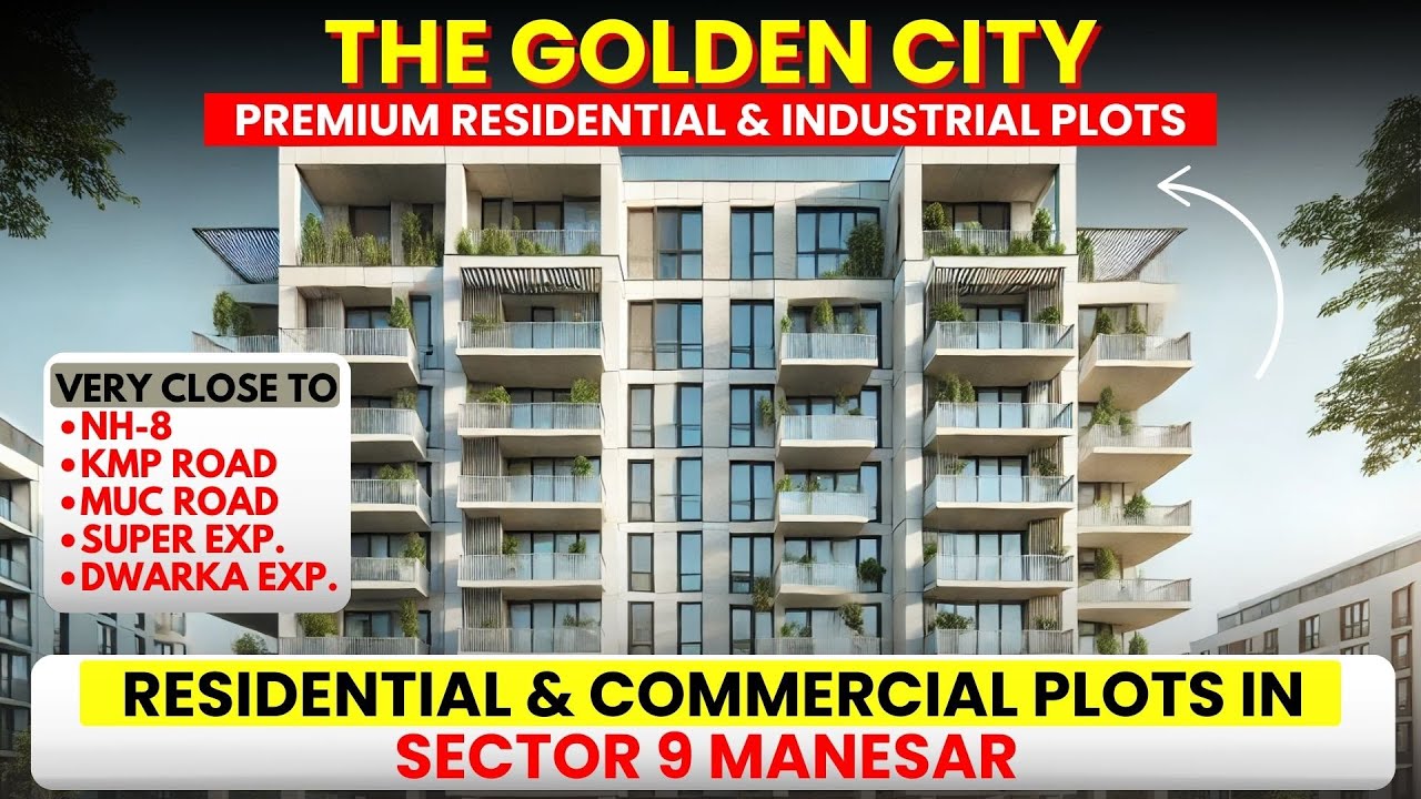 The Golden City Manesar | Residential & Industrial Plots in Sector 9 | The golden residence Sector 9