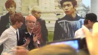 20130324 TEENTOP @Myeongdong MusicKorea fansign ENDING #2