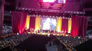 USC Commencement PhDs at Galen Center 2011 -1