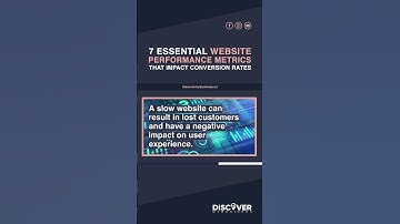 7 Essential Website Performance Metrics That Impact Conversion Rates