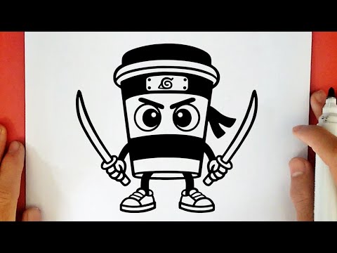 COMO DESENHAR O CAPPUCCINO ASSASSINO