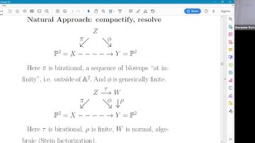 Alexander Borisov, Projective geometry approach to Jacobian Conjecture