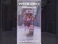 VOICE REV!! (100 special) ✨🎧 #fypシ #roblox #viral #robloxedit #edit #voicereveal