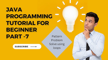 Java Programming Tutorial For Beginner 2023 Part 6 Pattern problem Solve