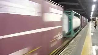 武蔵野線を走る貨物列車 EF210形桃太郎