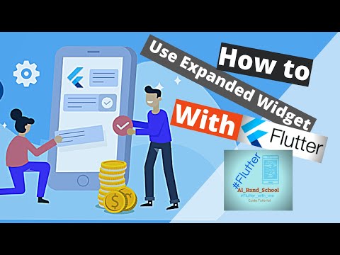 How to use Expanded Widget in Flutter Apps (Simple Example) speed code