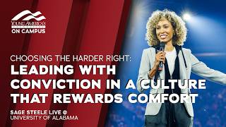 Leading with Conviction in a Culture That Rewards Comfort | Sage Steele at University of Alabama