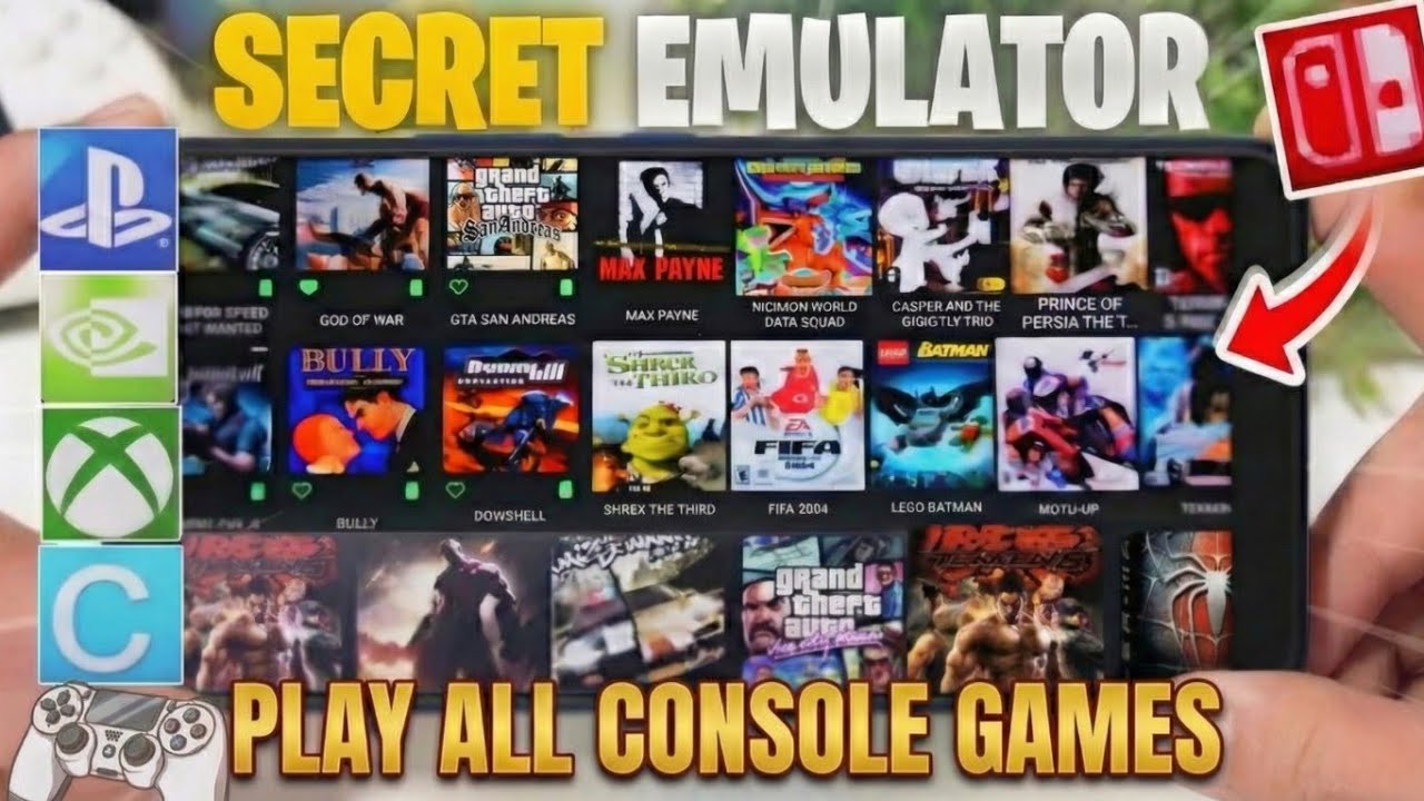 Found it! 😱 The Best Secret Emulator on Playstore to Play Any Game Offline