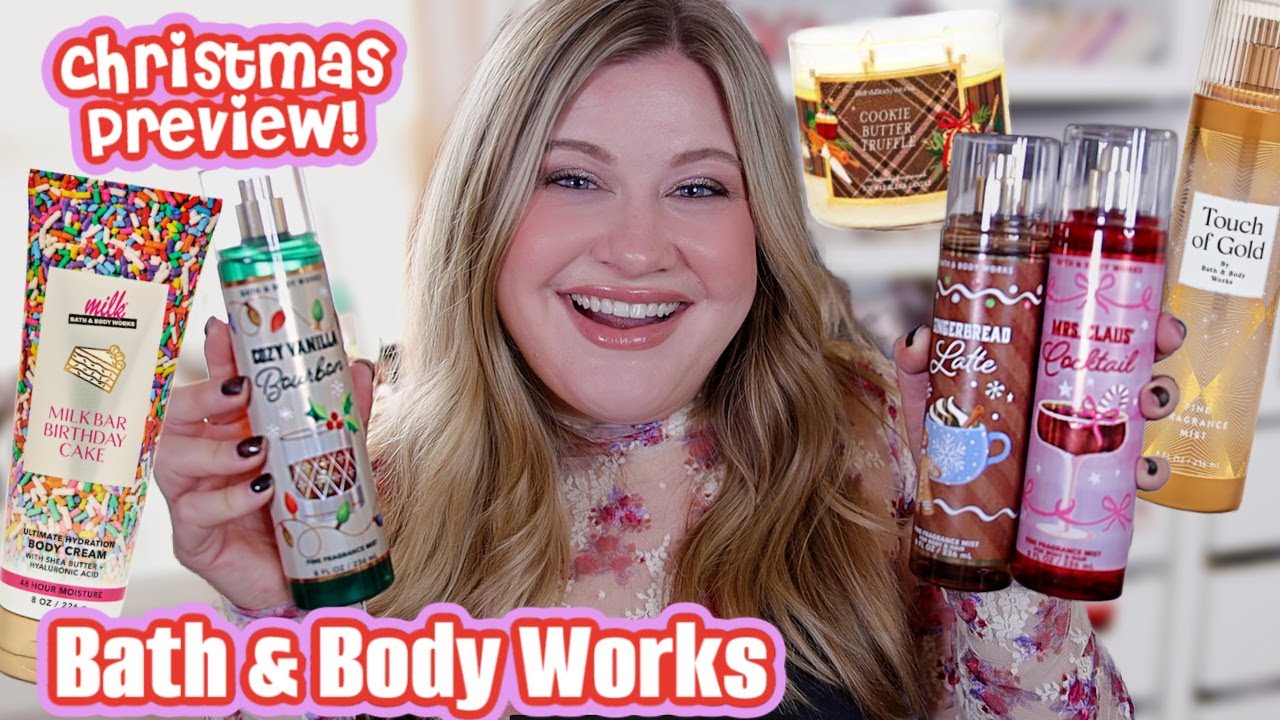 Начинают поступать ароматы из праздничной коллекции BATH & BODY WORKS 2025 года!