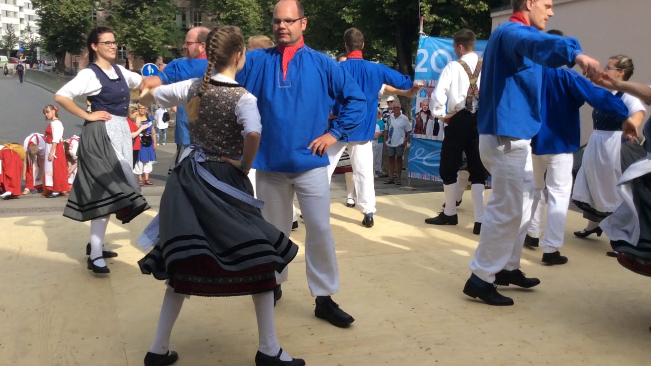 1. Auftritt Landjugend Haubern Europeade 2017 (Turku/Finnland)