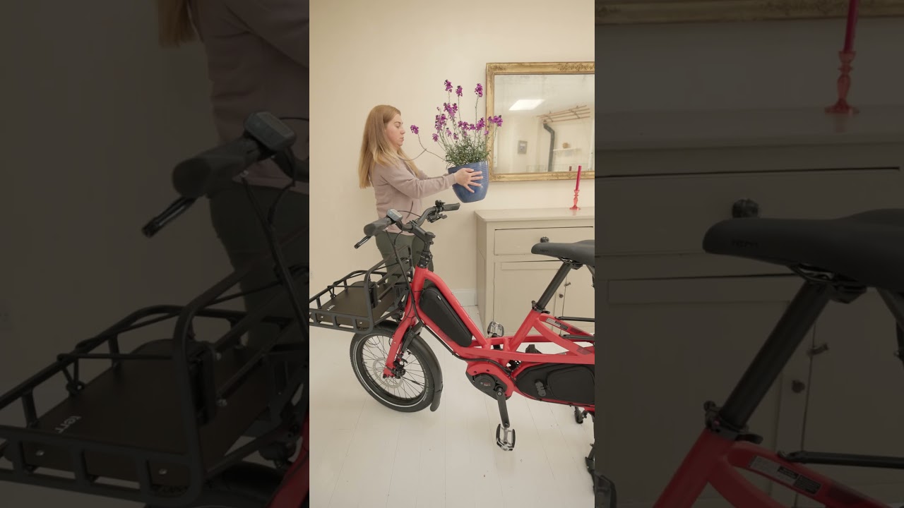 Cargo Bike Features You WANT: Space-Saving Vertical Parking