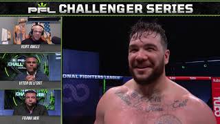 Louie Sutherland gets redemption in the SmartCage with an emphatic TKO | Post Fight Interview
