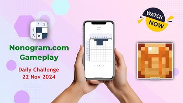 Nonogram.com Logic Puzzle Game | Daily Challenge 22 Nov 2024 #gameplay #pancakeswithsyrup